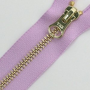 YKK Zipper Custom 8# 10# Auto Lock Slider Double Open End Normal Teeth Metal Zipper