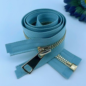 High Quality Zinc Alloy Teeth Metal Auto Lock Shoes Bag Zippers Full Zip Puller with 3M Slider Pulls Low MOQ Open Type