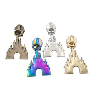 Custom Metal Zipper Puller Design Cute Alloy Wallet Mickey Puller New Design Zip Slider for Garment