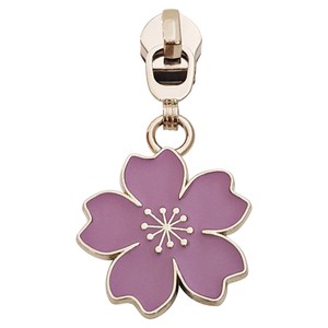 Custom Metal Zipper Pulls #5 Zipper Head Slider Enamel Flower Zipper Puller Tags for Clothing