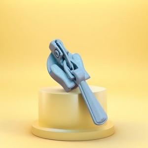 Factory Wholesale #4 Invisible Auto Lock Zips Diamond-shaped Puller for Dress Garment Pillow Zipper Head Slider