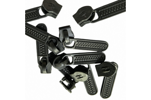 No.5 Environmentally Friendly Plastic Black Slider Zipper Pull Tab Eco-Friendly Product