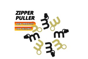 Low Price Lightweight Zinc Alloy Zipper Slider Quick Shipping OEM Custom Metal Gold Zipper Puller for Clothing