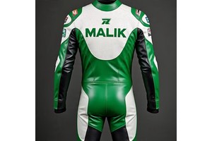 Motorcycle Racing Suit, Premium Leather, CE Armor, Triple Stitch Strength, Stretch Panels, Vent Zippers & External Knee Sliders