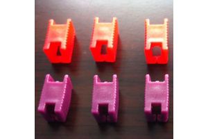 High Quality Custom Colorful Transparent Multi Color Zip Lock Plastic Zipper Slider Header for Ziplock Makeup Bag