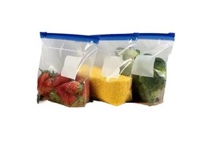 Zip Lock Freezer Bag Seal Storage Ziplock Bags Wholesale Plastic Food Free Sandwich Packaging LDPE Transparent Slider Zipper Bag