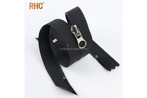 RHC Factory Wholesale Nylon Zipper Invisibility 3# Reversing Zipper Hidden Teeth Close End Coil Bag for Backpacks Factory Direct