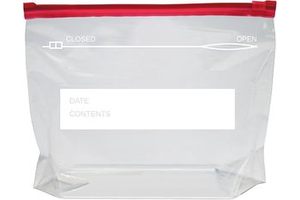 Power Shield Technology Quart Food Storage Freezer Slider Bags Supermarket Use Plastic Zipper Bags Increased Durability Factory