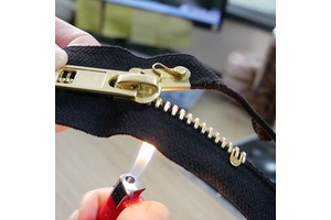 No.5 Aramid Material Fireproofzipper Custom Firefightingclothing Overalls Hightemperature Resin Flameretardant Zipper