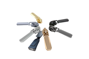 YX AL-056 Modern Non-lock Metal Resin Stainless Steel Zipper Slider for Garment Use No.3/5/8 Sizes Universal