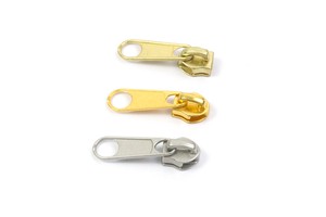 Wholesale 3# 5# 8# 10# Customize Metal Zipper Puller Luggage Bags Zipper Pull Zipper Slider