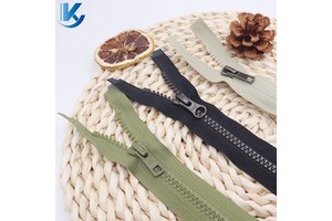 Factory Wholesale Customized Resin Zippers 5YKK Zipper Original Wholesale Vislon Zipper Jacket Backpack