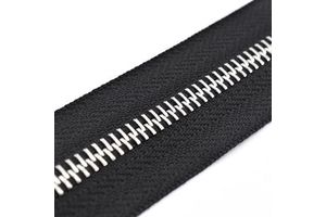 Zipper Manufacturer Custom Open End Europe Teeth Metal Brass Heavy Zipper for Man Jackets #5 Metal Zipper