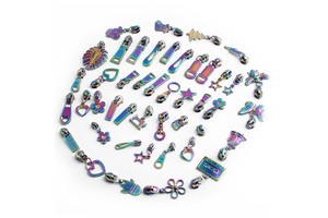 Custom OEM Metal Zipper Pull Custom Logo Slider Brand Logo Bag Zipper Puller Custom Metal Zipper Pull