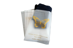 Zip Lock Bag Clothes Eco Friendly Recyclable Plastic Bags for Tshirt Wholesale Custom Printed Slider Zipper Bags for Garment