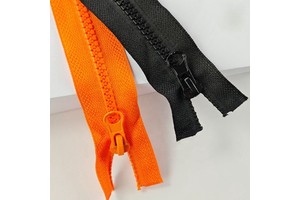 High Quality Custom Length Single Slider Resin Zipper Auto Lock Open-End Sustainable Available Various Colors for Bags Garments