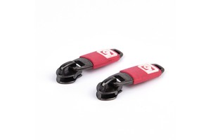 Dawei Brand Logo 5# 7# Zipper Puller for Bags Luggage Handbag Clothes Backpack Tent-Made of Zinc Alloy