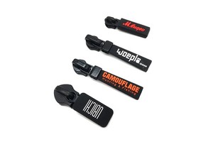 YYX Custom Zipper Pull Creative Pattern Zipper Puller Black Zipper Head Slider for Bags