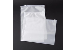 EVA PE Plastic Packaging Bag with Zipper Top Sealing for Clothing