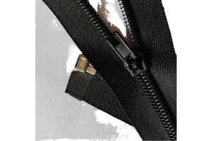 Custom Processing 5mm Nylon Double Needle Zipper Pulls for Garments/Bags Plastic End Zippers