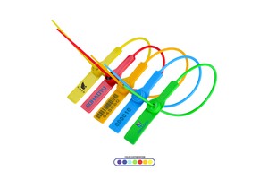 Custom Logo Tamper Proof Luggage Lpg Shoes Clothes Truck Trailer Shipping Container Zip Ties Seals Plastic Seal Locks