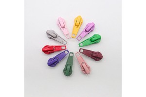 Wholesale Custom Dress Zipper Puller Pillow Quilt Cover Zipper Head Slider