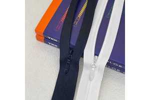 Custom 3# Invisible Nylon Zipper Closure Plastic Lace Wedding Dresses Skirts Garments Bags Shoes Home Textiles-Sewing Supply