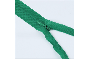 Wholesale 3# Close-End Auto Lock Slider Invisible Zipper with Customized Color & Size for Clothing Dress Pants-Nylon Material