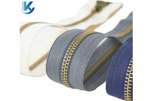 Factory Direct Sales Wholesale High-quality Metal Zipper Environmental Code Tape Customizable Zipper for Jacket