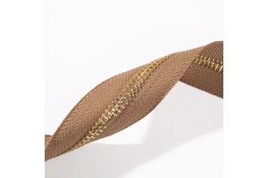 Wholesale Custom Design Two-Way Open Close-End Zipper in Black Color Metal Zipper