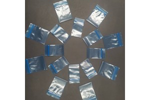 Virgin Material Customized Food Grade Jewelry Drugs Pills Storage Moisture-proof LDPE Mini Plastic Bags
