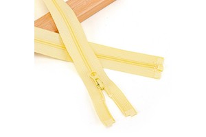 Customized logo Open End/closed-end Nylon Zipper Coil Zipper With Auto Lock Slider for Garment Bags