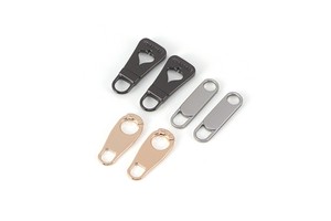 Wholesale Rich Zipper Custom Logo Auto Lock Two Way Metal Zinc Alloy Zipper Slider