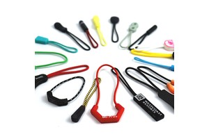 High Quality Nylon Tag Pulls Soft Rubber Replacement Slider Zipper Puller for Tent Accessories