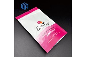 Digital Print Custom Soft Touch Bags Heat Seal Three Side Seal Bag for Boric Acid Suppositories Capsules Pouch for Women
