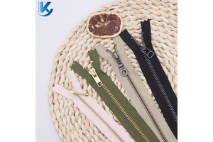 High Quality Gold Antique Silver Original KY - YKK Zipper No 3 5 Close-end Metal Zipper for Pants Pockets