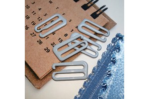 Fashionable Stainless Steel Zinc Alloy Quality Hook Ring Hook and Buckle Swimwear Underwear Accessories for Bra Strap Sexy Style