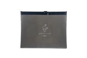 Custom Clear Black Plastic Packaging Zipper Bags T Shirt Swimwear Zip Lock PVC Clothing Bags with Logo