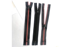 KAM Almond Slider Waterproof Zipper Multi Sizes Closed End Nylon Zippers for Water Sports Handbag Clothing