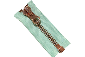 High Quality Nickel-Free Auto Lock Slider Open End Brass Metal Zippers for Handbags