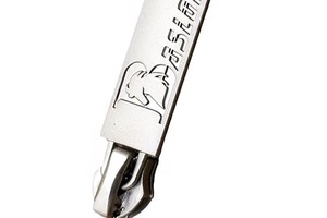 Hengda Factory Customized Cheap Custom Zipper Heads Embossed Metal Zipper Tag Costume Zipper Puller