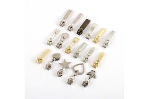 Zipper Custom Slider Metal Zip Pull Zipper Head for Clothes Wholesale Custom Zinc Alloy Bags Shoes Business Jeans Jackets