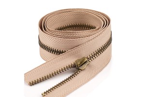 Wholesale 5# Metal Zipper Tape 5# Long Zipper Antique Brass Y Teeth 5# Metal Zipper Rolls for Handbag Clothes Bags Jacket Hoodie