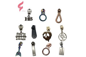 LiHui Customised Stickerdiamond Puller logo Maker Stone Slipper Custom Name Zipper Pulls for Clothing