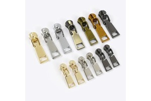 5# Diy Repair Zipper Slider for Alloy Zippers Accessories for Sewing Clothes Jacket Double-sided Zippers Slider