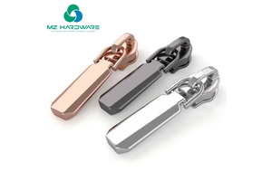 High Quality Eco-Friendly Metal Waterproof Zipper #5 Slider With Custom Logo Pulley Puller Zipper for Purses