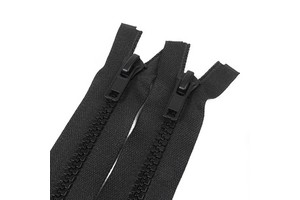 Customizable Dawei No.5 Resin Double Open-End Zipper - Eco-Friendly, Color & Length Optional for Apparel/Bags/Outdoor Gear