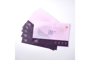 Customized Eco-Friendly Frosted PET Zipper Bag Resealable Self-Sealing Pouch with Slider for Efficient Packaging of Clothing Fur