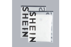 Custom Printed Logo Frosted Zipper Bags Ziplock Shipping for Clothing