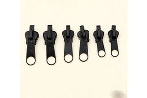 Wholesale Black Metal Non LockZipper Sliders 3, 5, 7, 8 Multiple Styles for Bags, Backpacks, Luggage